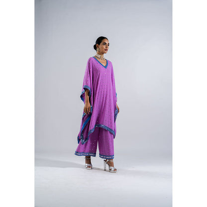 Vvani by Vani Vats Lavender Kaftan & Palazzo (Set of 2)
