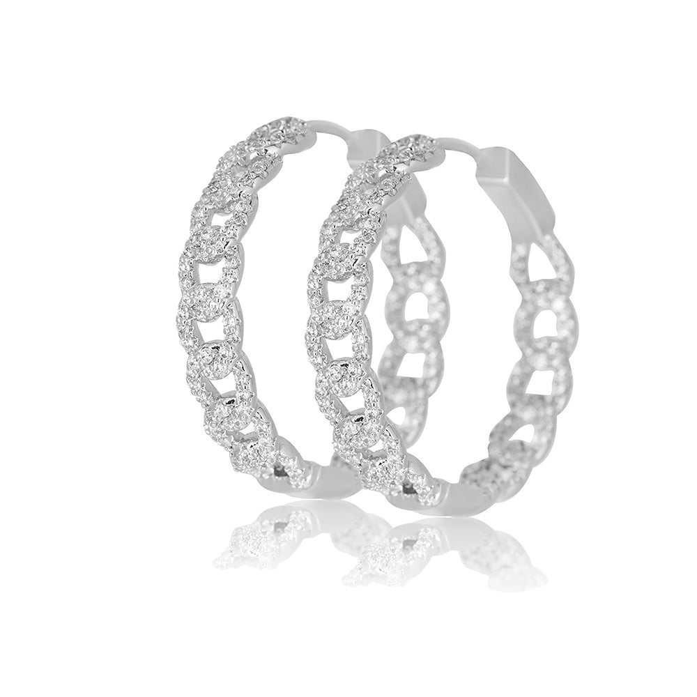 WRAPGAME INDIA Iced Cuban Hoops