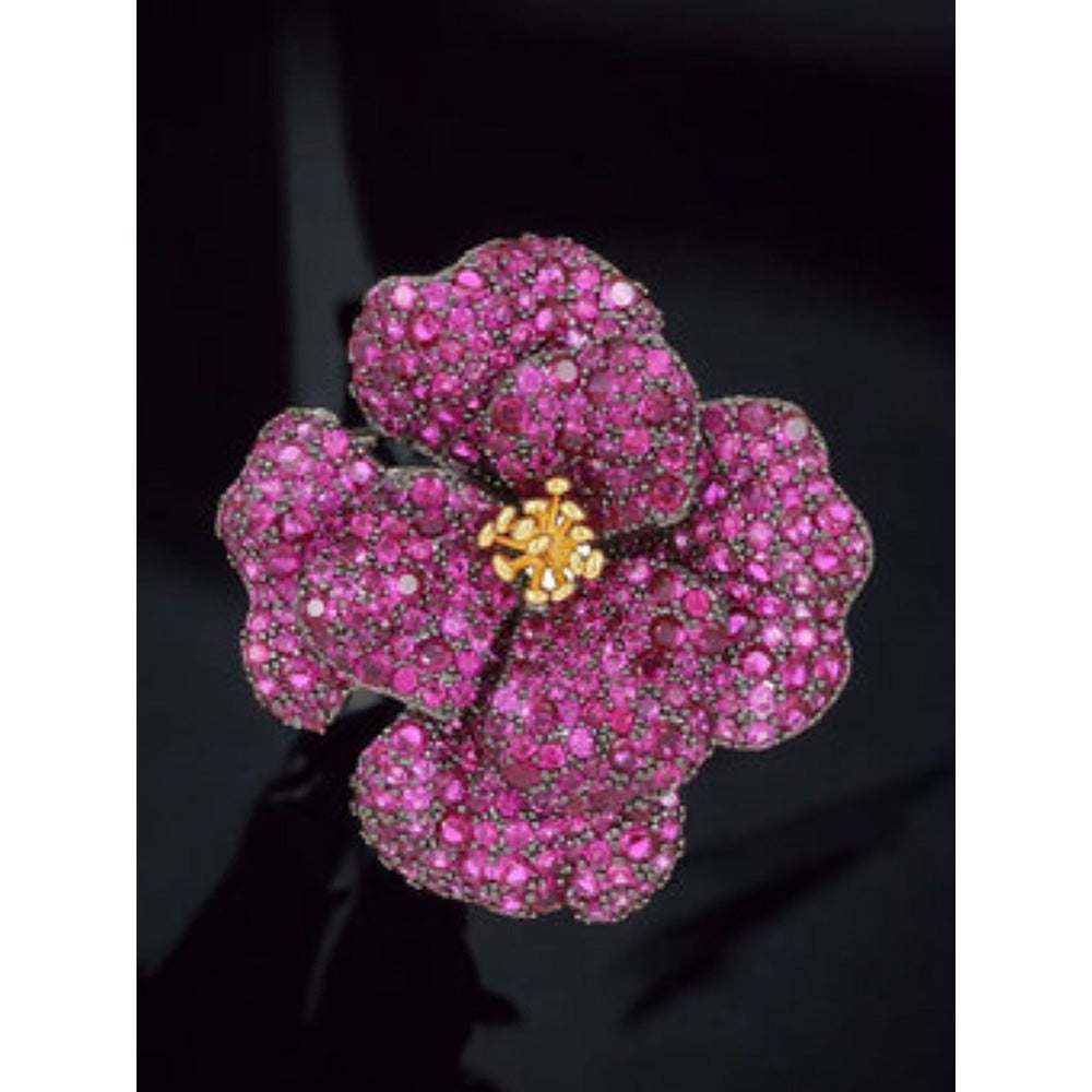 WRAPGAME INDIA Bougainville Bliss Brooch