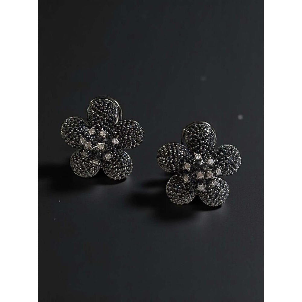 WRAPGAME INDIA Flora 3D Studs - Black