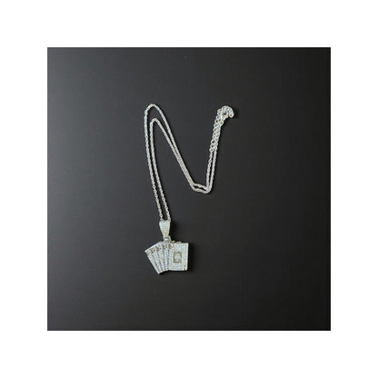 WRAPGAME INDIA Iced Cards Pendant Chain