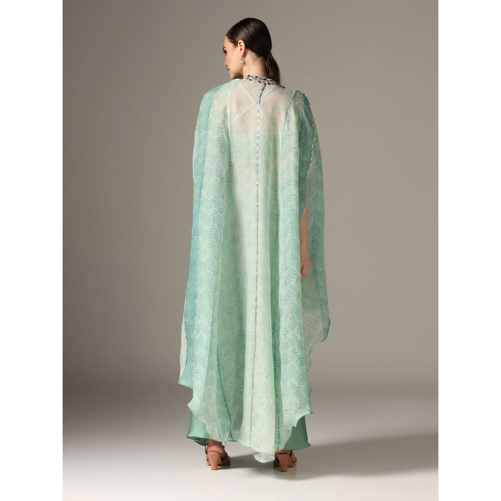 YASHODHARA Eco Green Jacket Set (Set of 3)
