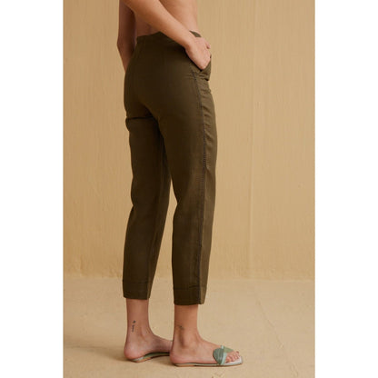 YELL The Tahlia Trousers-Green