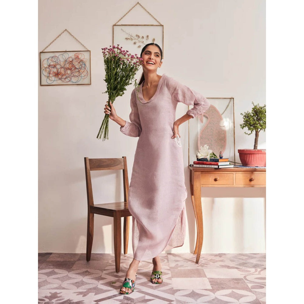 YELL The Iris Dress-Lavender