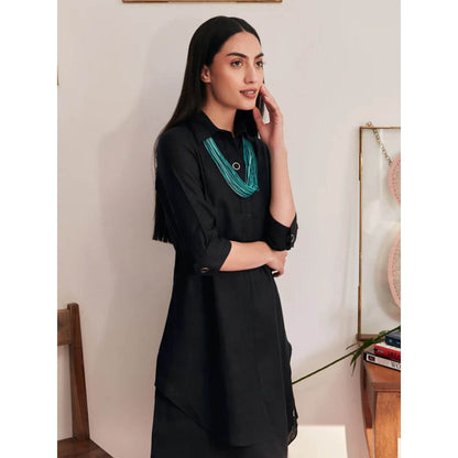 YELL The Delphi Dress-Black