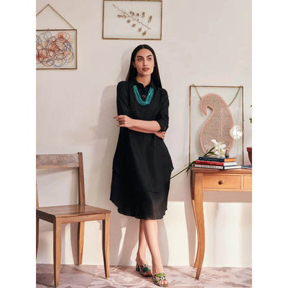 YELL The Delphi Dress-Black