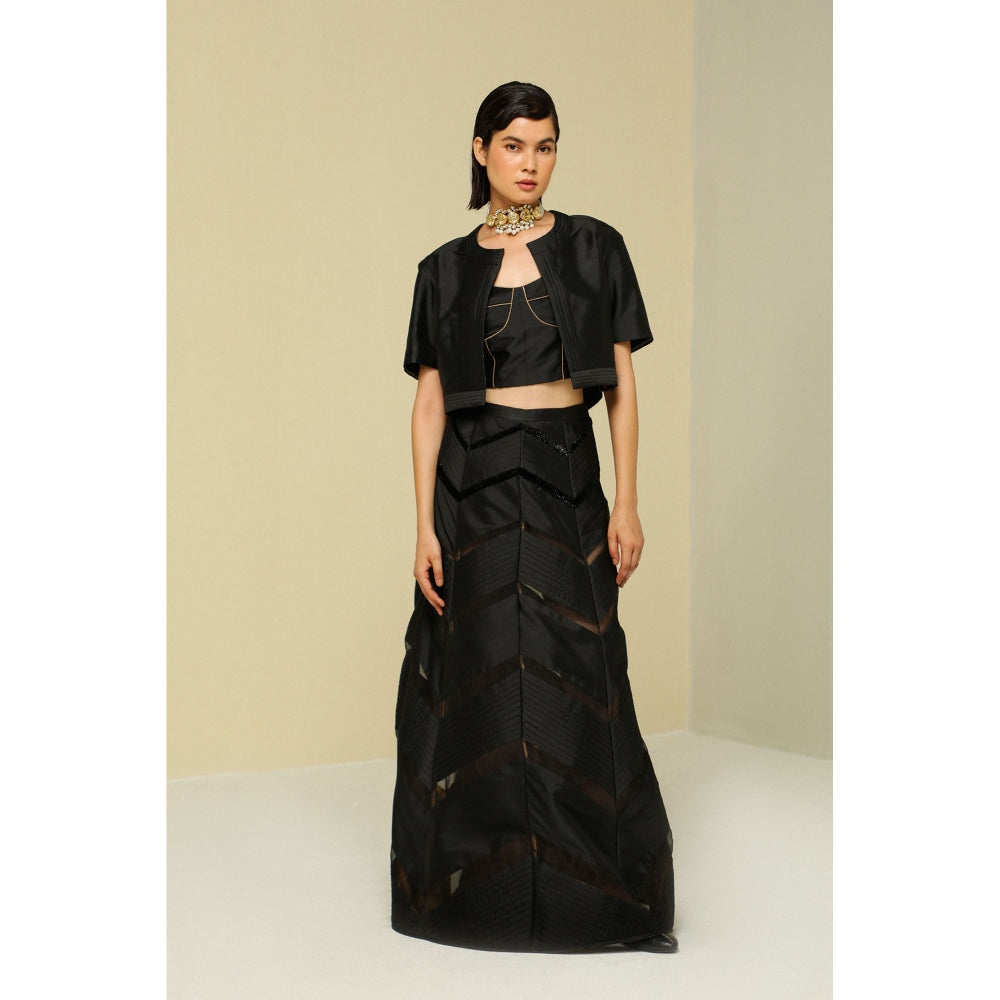 Zaitra Black Jacket