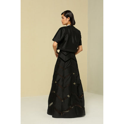 Zaitra Black Jacket