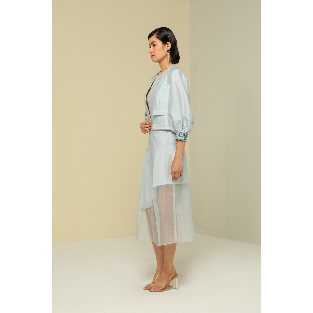 Zaitra Ice Blue Jacket