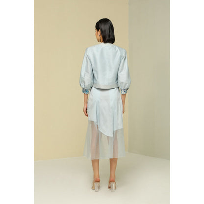 Zaitra Ice Blue Jacket