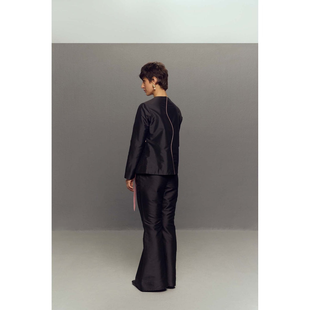 Zaitra Black Bell Pants