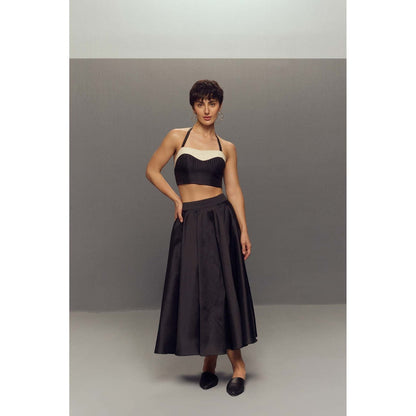 Zaitra Black Bustier