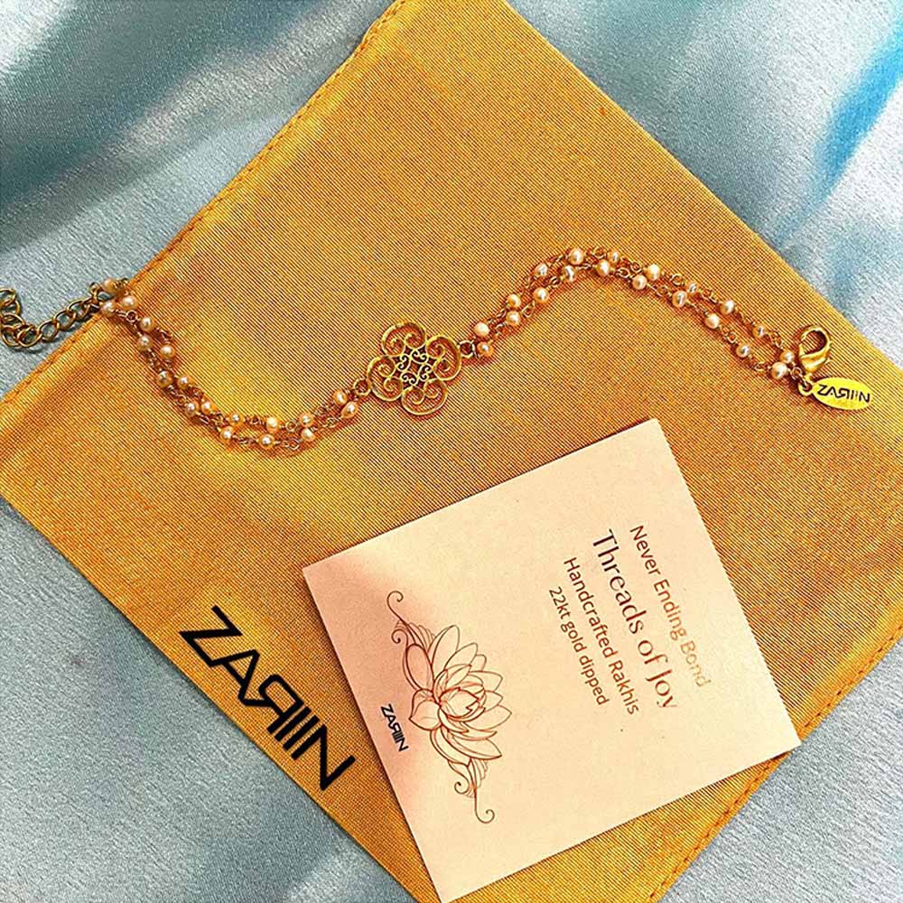ZARIIN Pretty Bonds Pearl Lumba Bracelet