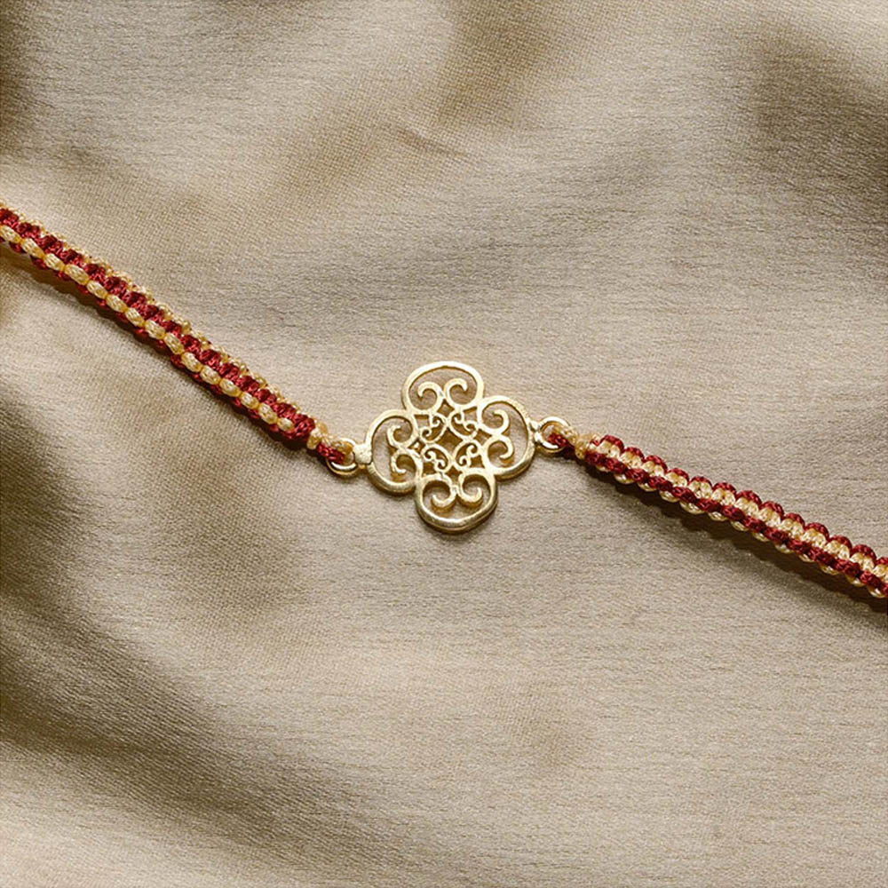 ZARIIN Pretty Bonds Rakhi & Lumba Bracelet Box