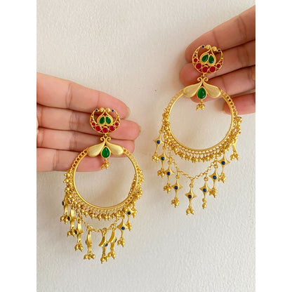 ZARIIN Poetic Dance Hoop Earrings