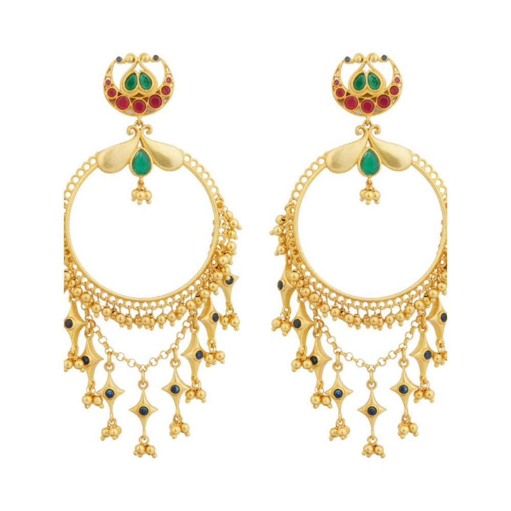 ZARIIN Poetic Dance Hoop Earrings