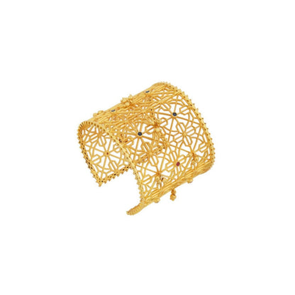 ZARIIN Grace In Gold Cuff Bracelet