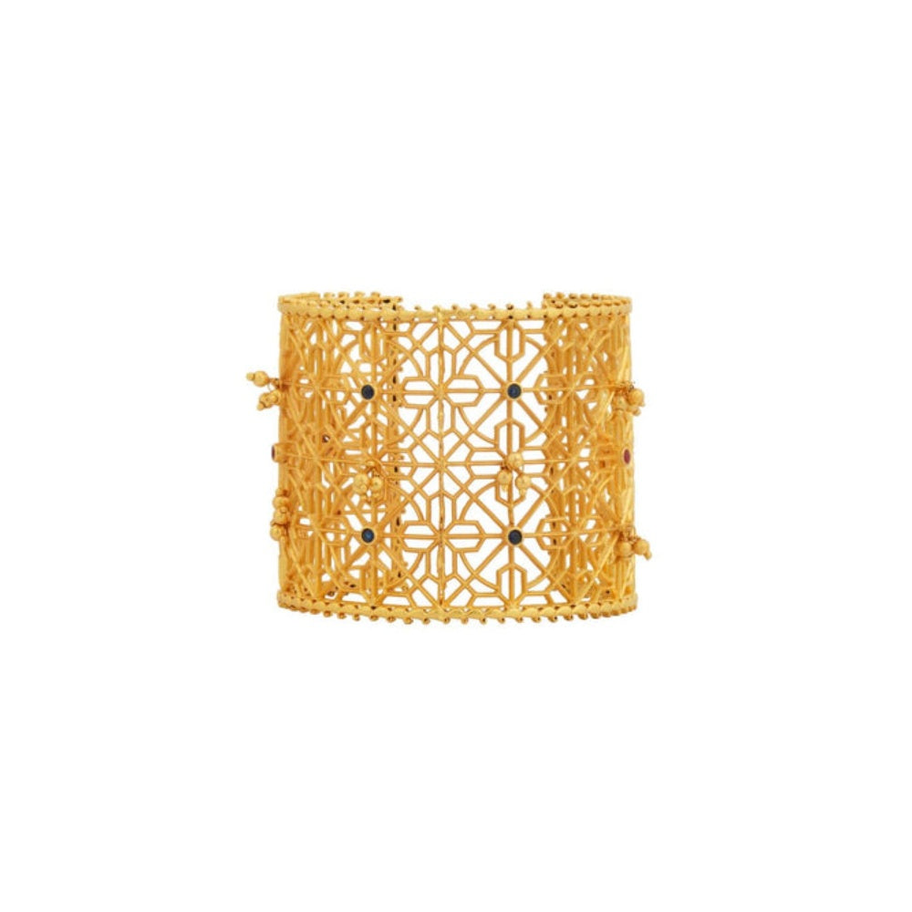 ZARIIN Grace In Gold Cuff Bracelet