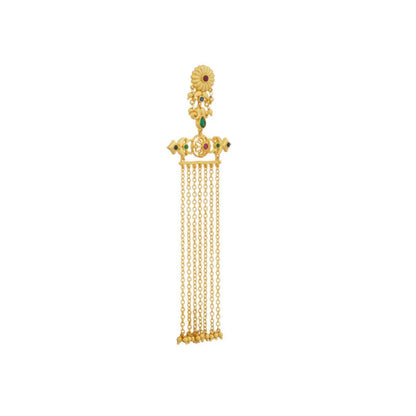 ZARIIN Veil Of Glamour Statement Earrings