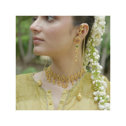 ZARIIN Delicate Dream Ear Chain - Dejhoor Earrings