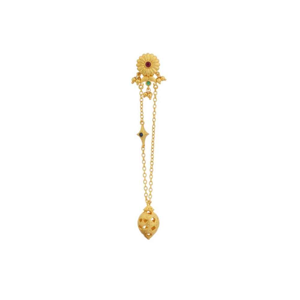 ZARIIN Jhoomar Taal Statement Dejhoor Earrings