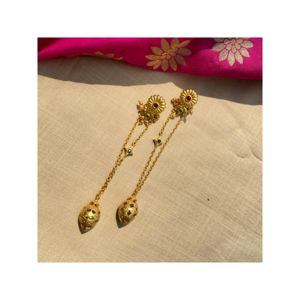 ZARIIN Jhoomar Taal Statement Dejhoor Earrings