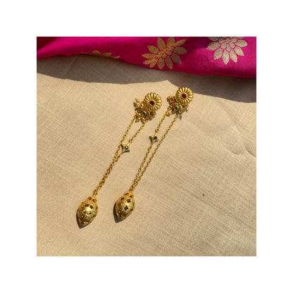 ZARIIN Jhoomar Taal Statement Dejhoor Earrings