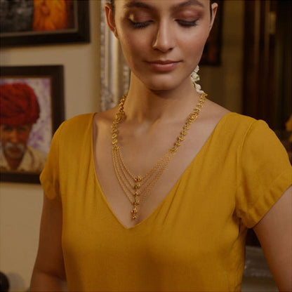 ZARIIN Rajwada Glory Layered Necklace
