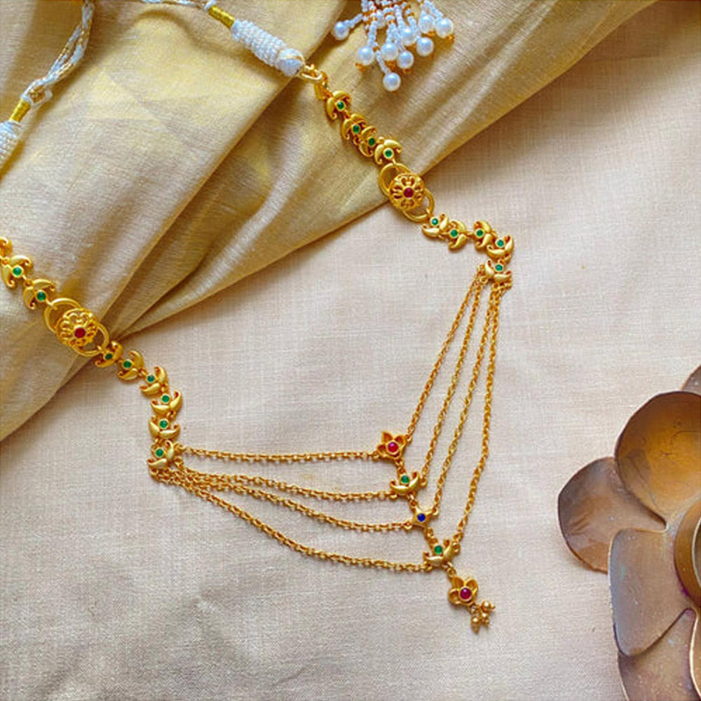 ZARIIN Rajwada Glory Layered Necklace