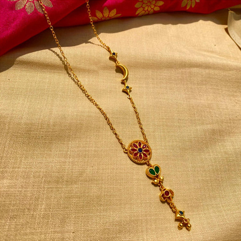 ZARIIN Chaand Bahaar Long Necklace