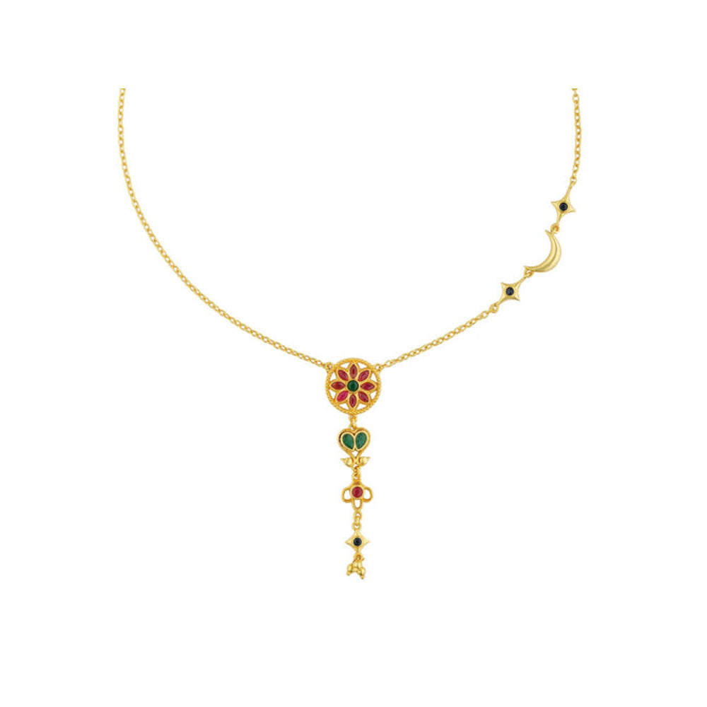 ZARIIN Chaand Bahaar Long Necklace