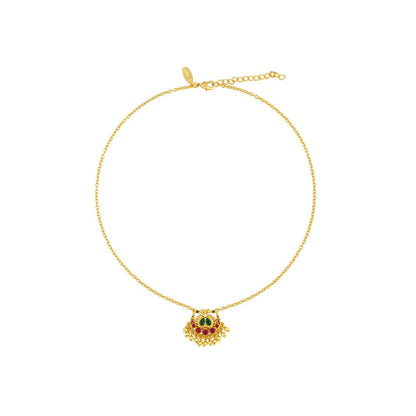ZARIIN Chaand Saaj Pendant Necklace