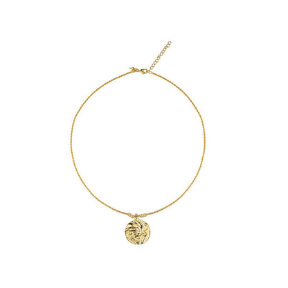 ZARIIN Dot Of Style Medallion Pendant Necklace
