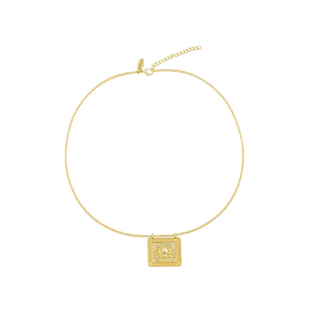 ZARIIN Beauty In Chaos Lotus Necklace