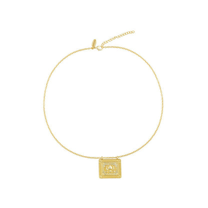 ZARIIN Beauty In Chaos Lotus Necklace