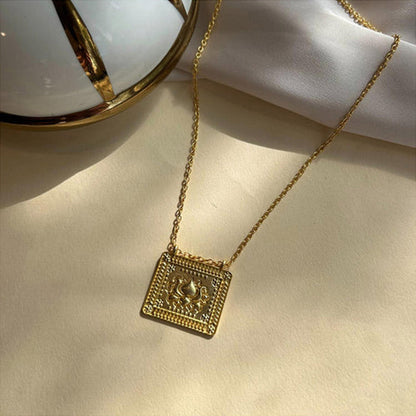 ZARIIN Beauty In Chaos Lotus Necklace