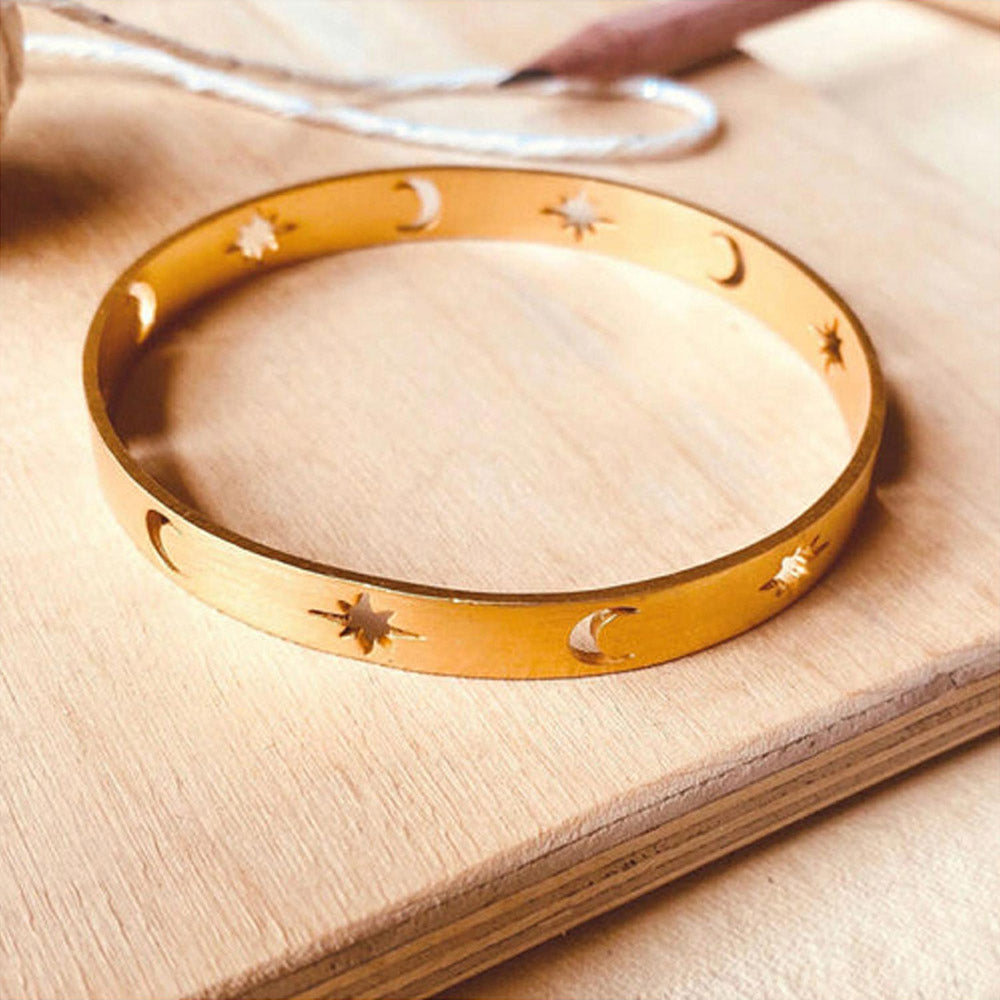 ZARIIN No Bad Vibes Stack (Set Of 3 Bracelets)