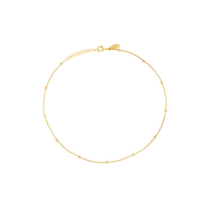 ZARIIN Working Girl'S Daily Goto Stylish Layers Necklace Look (Set Of 2 Necklaces)