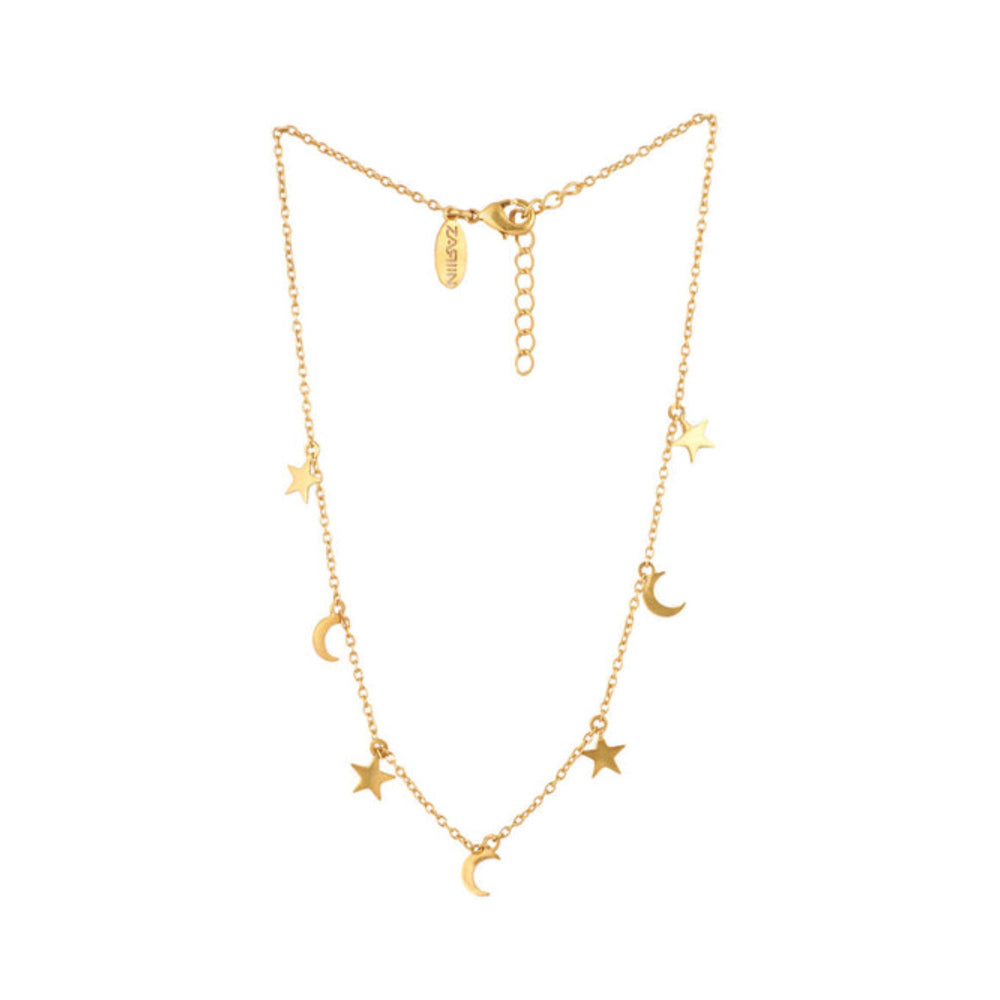 ZARIIN Travel In Style And Protection (Set Of 2 Necklaces)