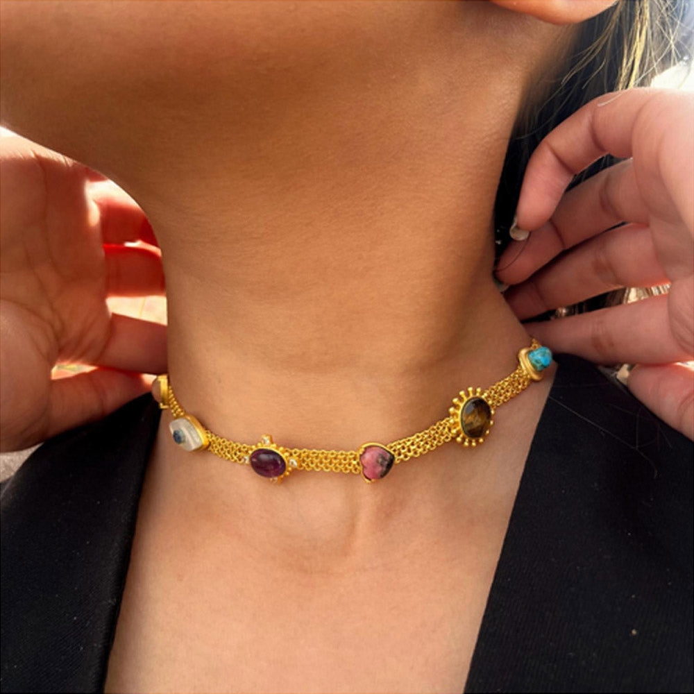 ZARIIN Heal And Shine Layering Necklaces