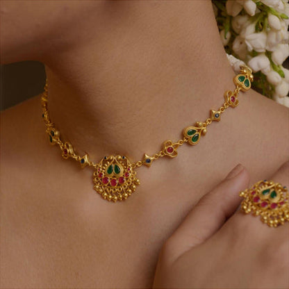 ZARIIN Resham Chaand Gift Set