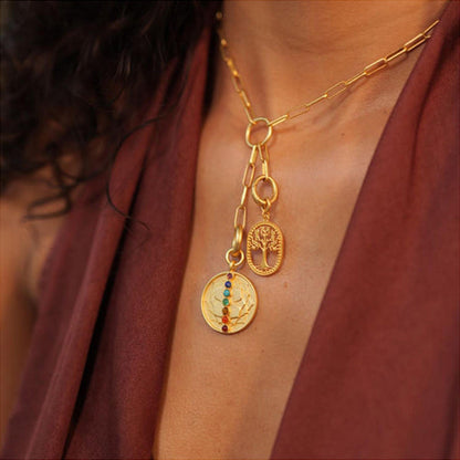 ZARIIN Tree Of Life Charm For Being Deeply Supported And Connected