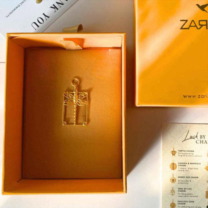ZARIIN Dragonfly Charm For Lightness, Joy And Freedom