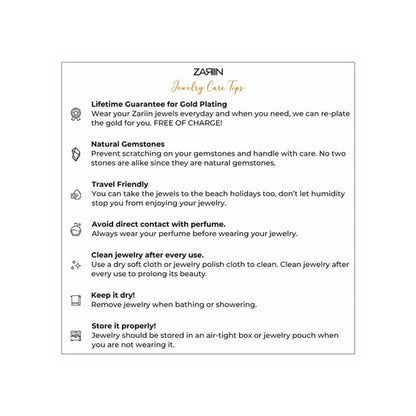 ZARIIN Four Leaf Clover Charm With Mother Of Pearl For Serendipity And Divine Timing