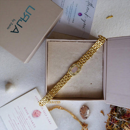 ZARIIN Rose Quartz Bracelet