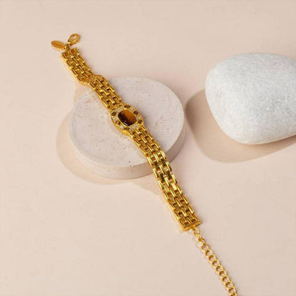 ZARIIN Tiger'S Eye Bracelet