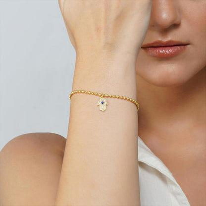 ZARIIN Bracelet Of Protection - Hamsa Hand