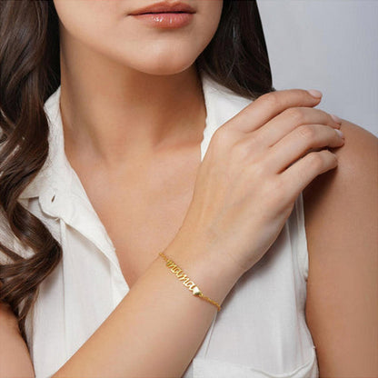 ZARIIN Mama Badge Bracelet