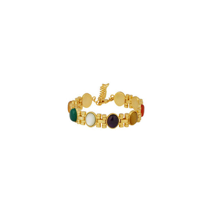 ZARIIN Power Moves Navratna Bracelet