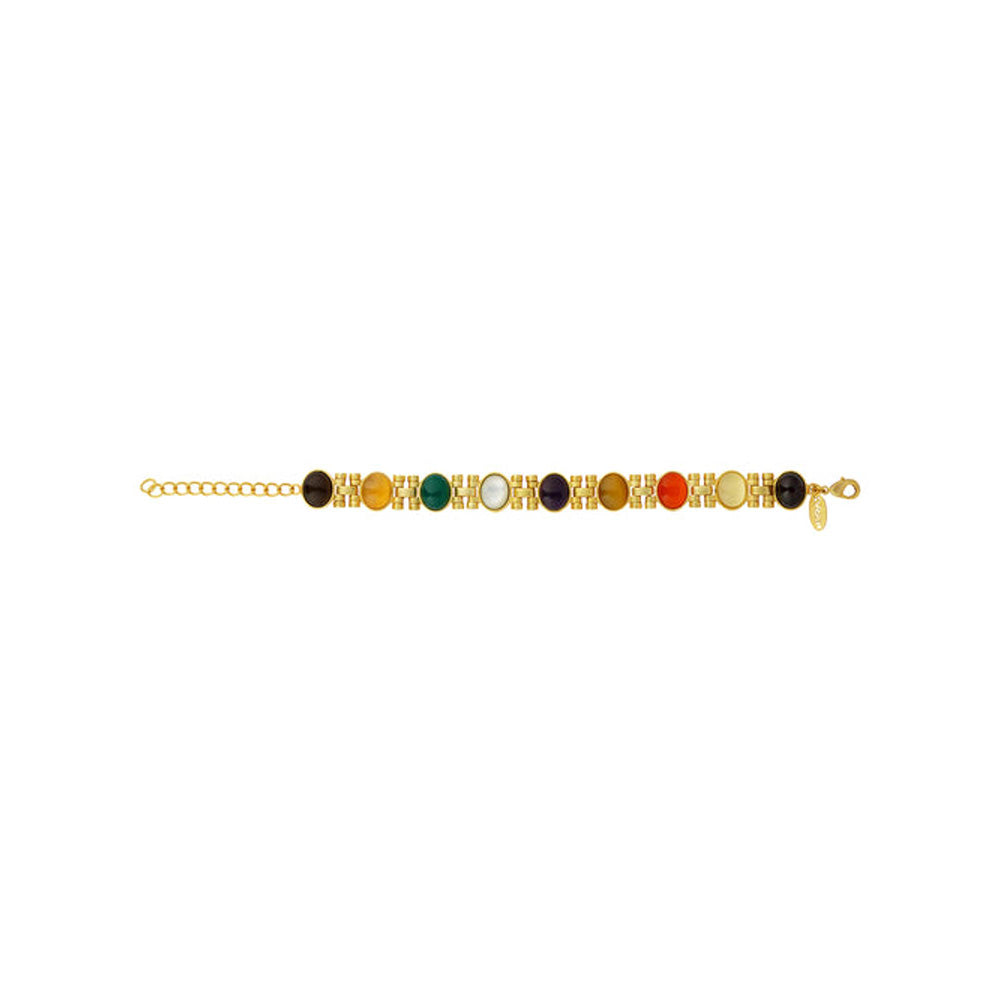 ZARIIN Power Moves Navratna Bracelet
